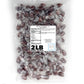 The Hampton Popcorn Root malt-inspired Barrels Hard Candy - 2lb Bulk Bag, Individually Wrapped, Old Fashioned  , Approximately 130 pcs