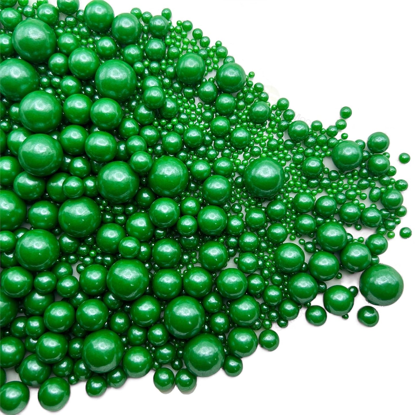 Christmas Green Edible Pearls For Cake Decorating 5.1 Oz Christmas Green Edible Pearls Christmas Sprinkles Green Pearl Sprinkles