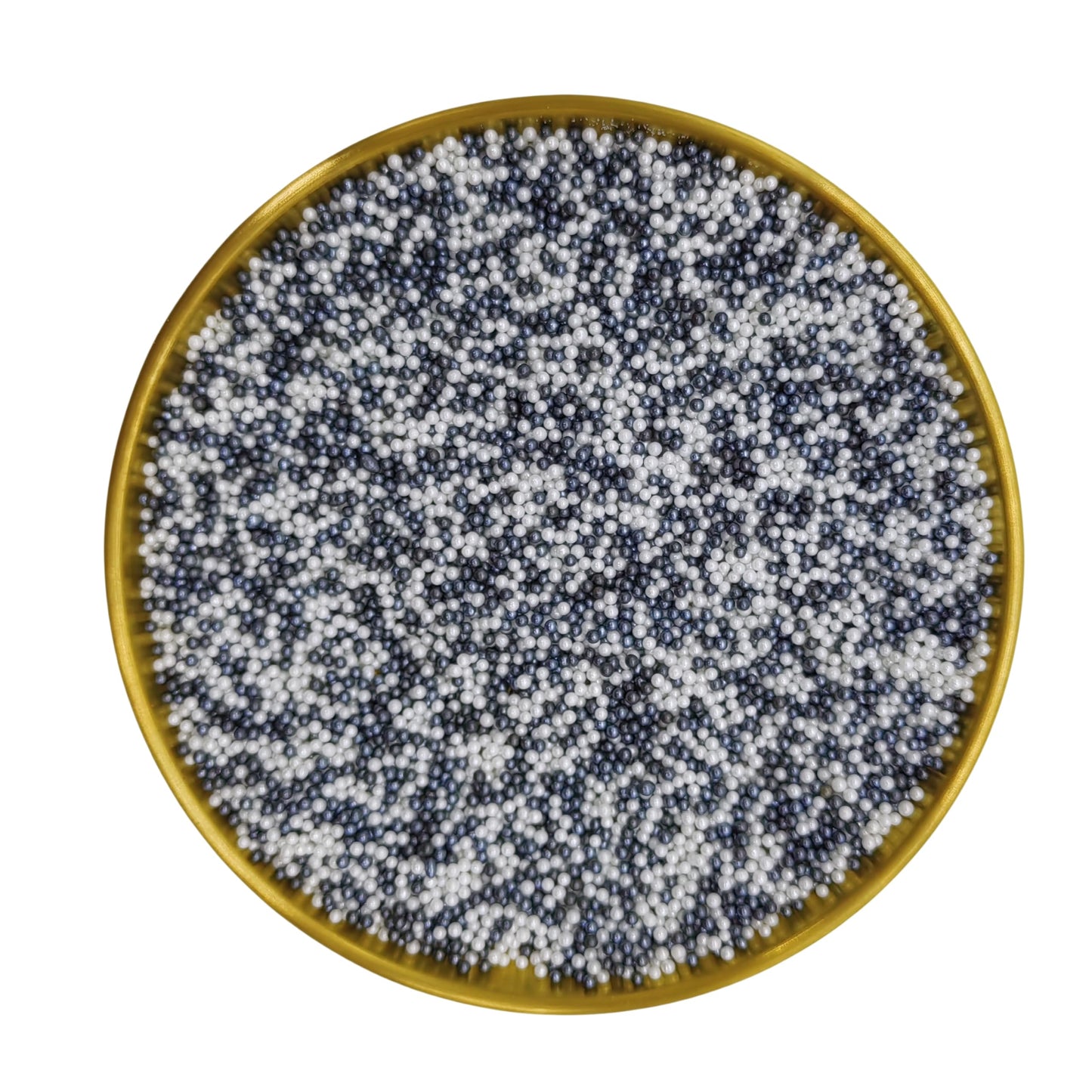 Edible Black & White Pearl Sugar Sprinkles Candy 2Mm Mini Pearls Cake Decorations Cupcake Toppers Cookie Decorating Perfect For