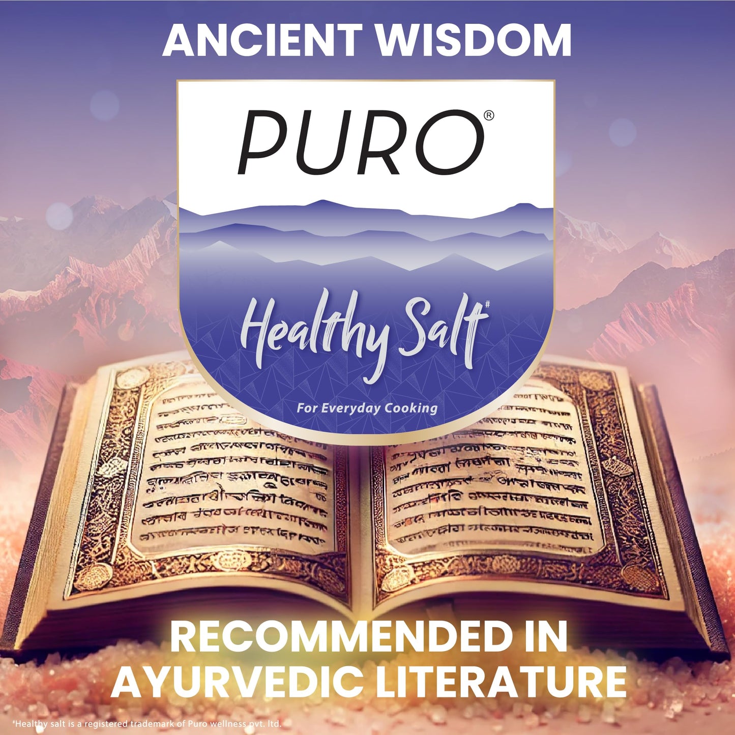 Puro Healthy Salt, 1Kg Pouch