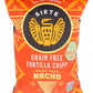 Siete Grain Free Tortilla Chips, Nacho Flavor, 5 Oz, Gluten-Free, Orange