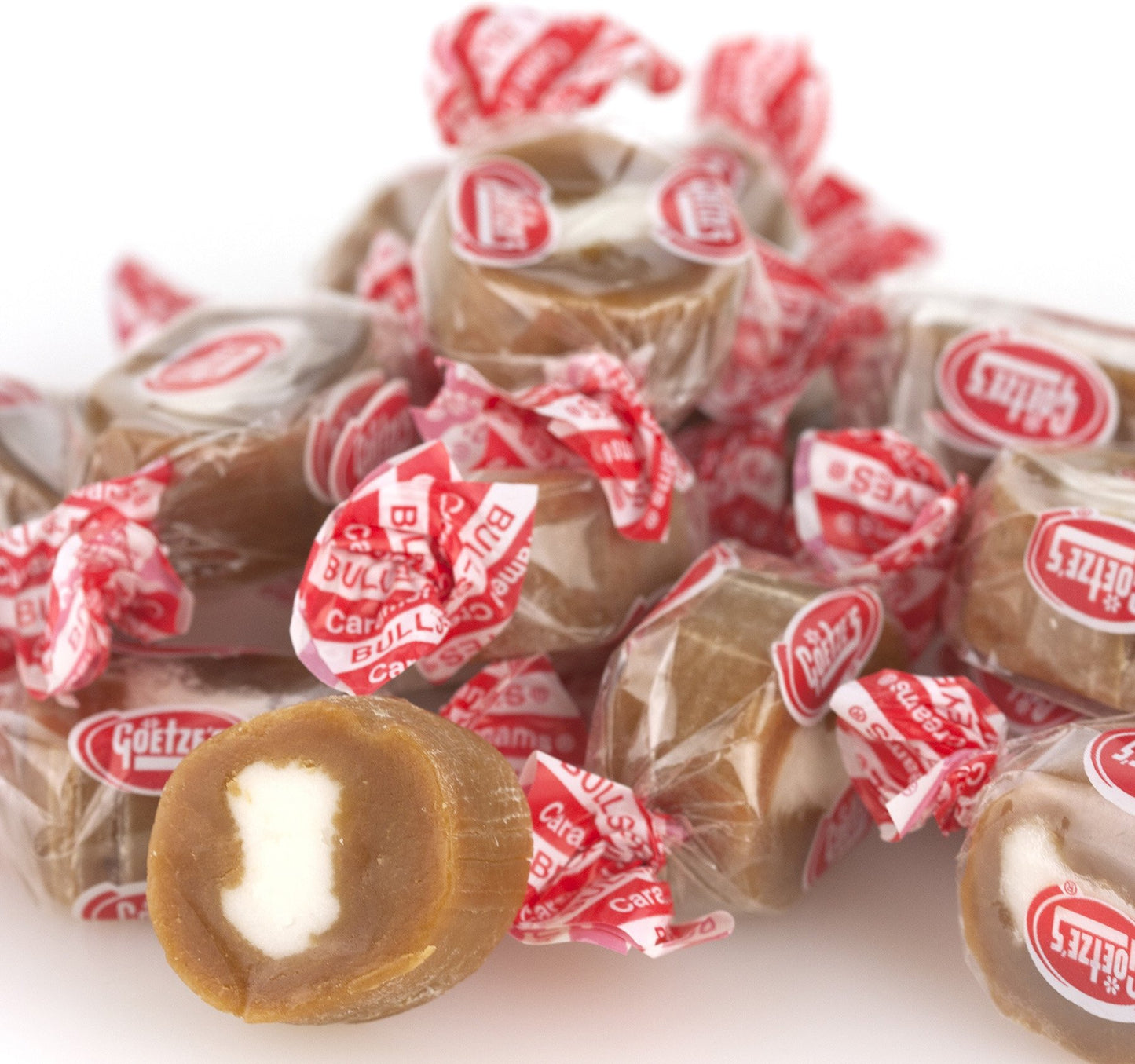 Goetzes Candy Vanilla Caramel Creams - 3 Pack - 12 Ounce Total - Fresh from the Factory
