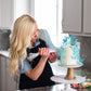 Rssta i Cake Toppers - Happy Birthday with 3D Butterfly - Blue - 1.8x2.4 inches - Paper - Model XM266-blue