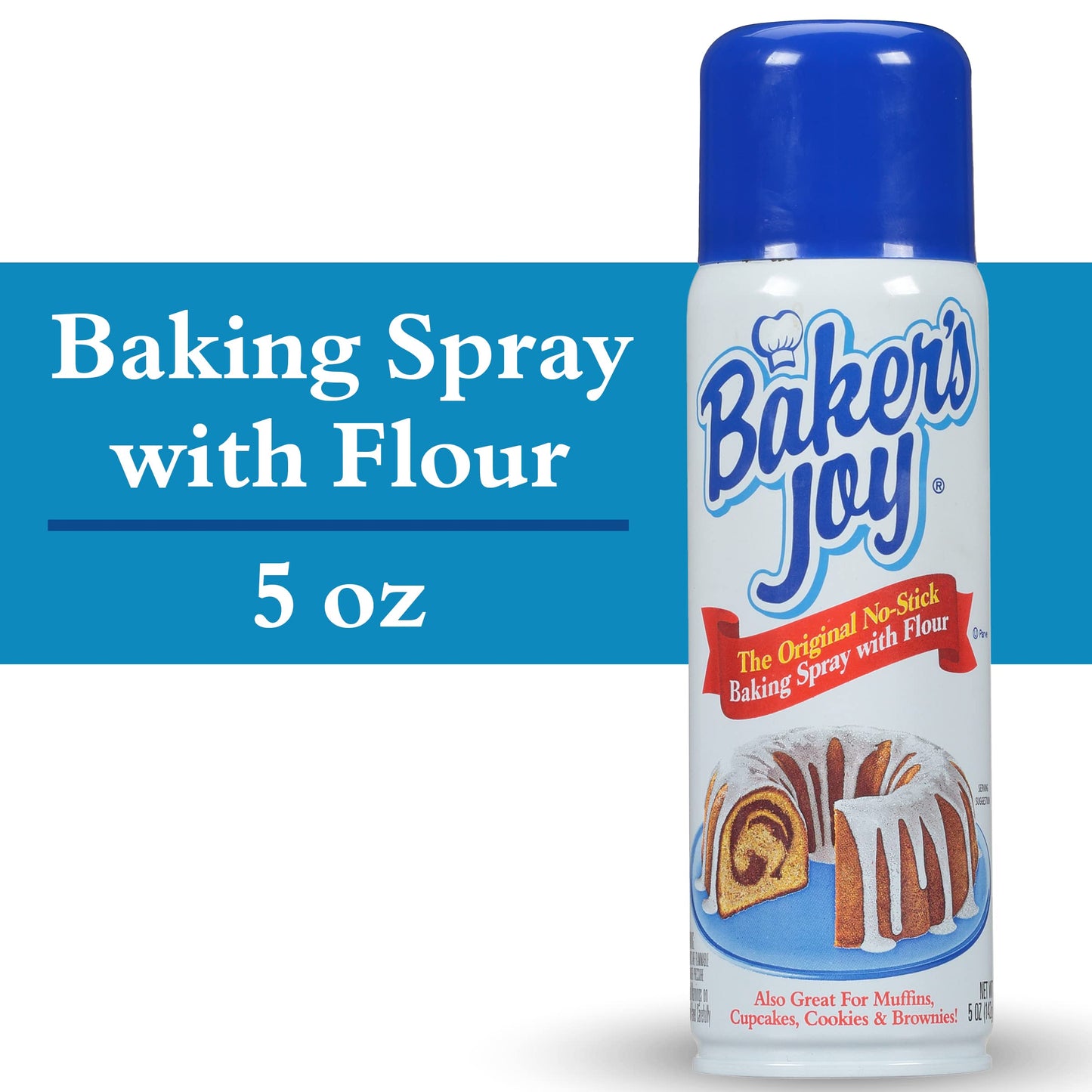 Bakers Joy The Original No-Stick Baking Spray with Flour 5 oz. Can