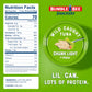 Bumble Bee Snackers - Chunk Light Tuna, 3 oz Easy Open Can - 16g Protein per Serving - Wild Caught Skipjack Chunk Light Tuna Pac