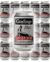 Goslings Diet Ginger Beer - All Natural Flavor, 12 Fl Oz (Pack of 15), Orange