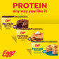 Eggo Protein Frozen Waffles, Frozen Breakfast, Protein Snacks, Chocolate Chip Brownie, 12.3oz Box (10 Waffles)