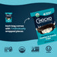 Chocxo Dark Milk Chocolate Cookies & Crème Cups - Lower Sugar, 69% Organic Cacao, Nongmo, Keto, Gluten Free, Kosher, No Artificial Sweeteners/Sugar  S, 3.45 Oz (Pack Of 6)