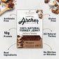 Country Archer Turkey Jerky - Turkey Meat Protein Snacks, Turkey Jerky For People, Protein Meat Snacks, Turkey Jerky Snack Packs