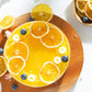 Dried Orange Slices Wheel Dehydrated Orange Slices Sugar Free 100% Natural Fruit For Cocktails, 3.52 Oz/100G, Wreath Making, Tea