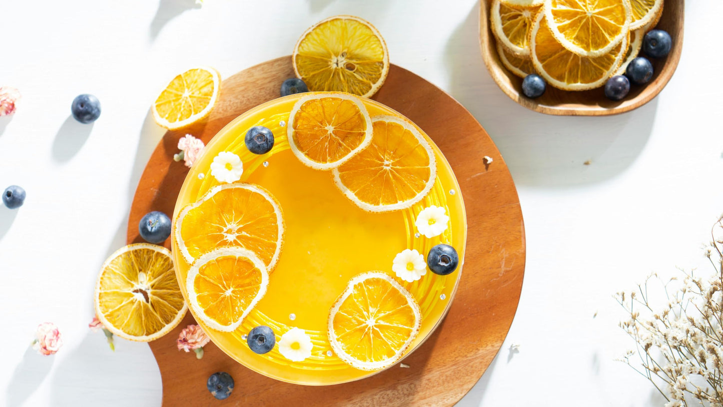 Dried Orange Slices Wheel Dehydrated Orange Slices Sugar Free 100% Natural Fruit For Cocktails, 3.52 Oz/100G, Wreath Making, Tea