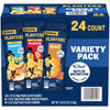 PLANTERS Variety Packs (Salted Cashews, Salted Peanuts & Honey Roasted Peanuts), 24 Packs - Individual Bags of On-the-Go Nut Snacks - No Cholesterol or Trans Fats - Source of Fiber and Healthy Fats