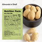 Delice Almonds In Shell - Raw, Unsalted, 1 Pound Resealable Bag - Fresh and Easy to