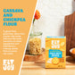 FitJoy Grain Free  ers - Cheesy White Cheddar - Gluten Free, Vegan, Non-GMO - 8 Ounce (Pack of 3)