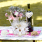 Misdary Wedding Almond Candy Favors Set of 50 with Ring and Tulle Bag, DIY Marzipan Souvenirs, Model JAF-Misdary-1328, 24.79