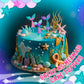 Mermaid Candy Lollipops 12Pk- Mermaid Lollipops For Party Favors & Mermaid Party Supplies - Mermaid Tail Candy & Mermaid Snacks