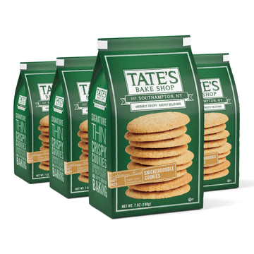 Tates Bake Shop Snickerdoodle Cookies, 4-7 oz Bags