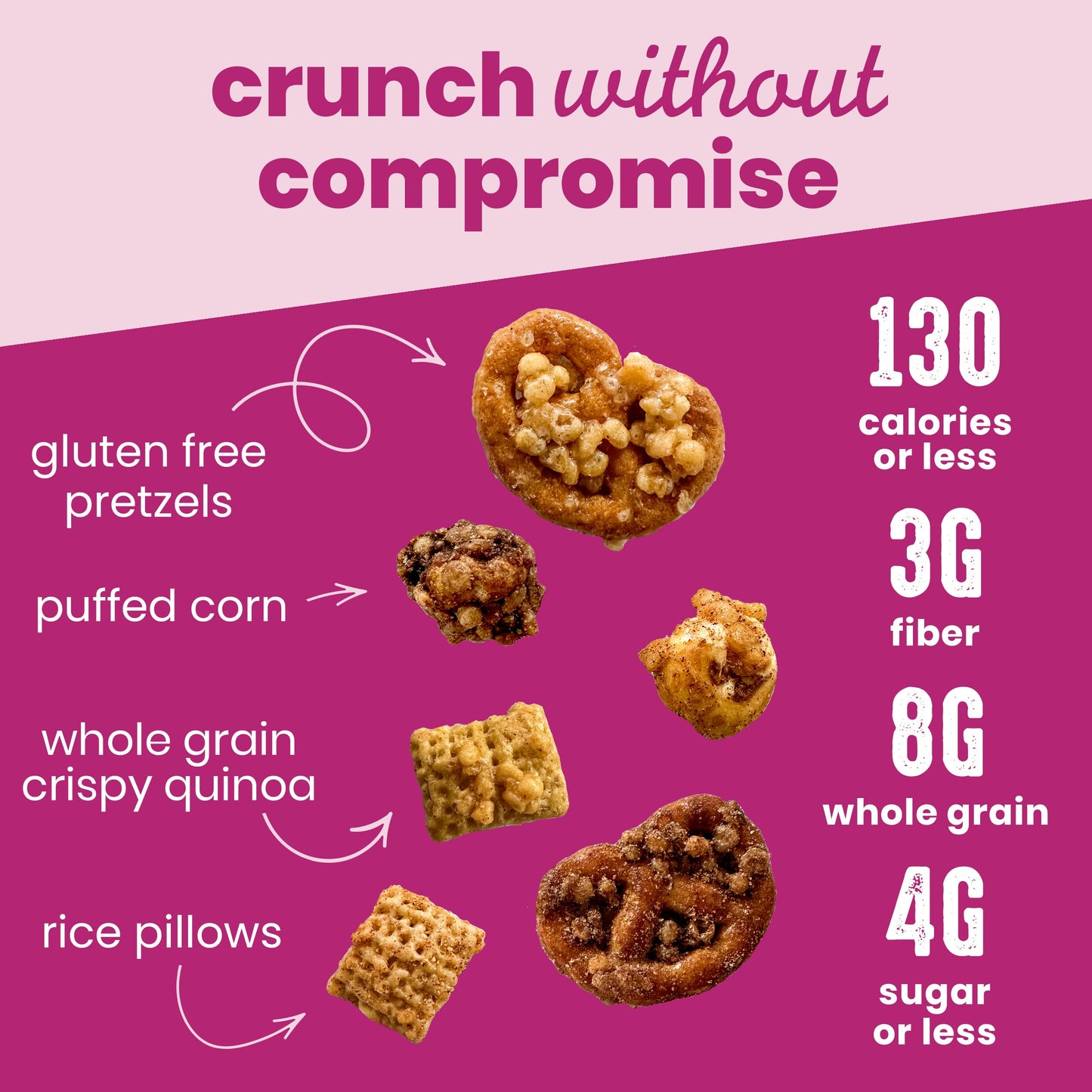 MARIMIX Mini Snack Mix - Sweet Bundle, 6 Pack, 1.06 Ounce Each