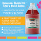 Hawaiian Shaved Ice Tiger s Blood Syrup - Nut Soy Dairy Free - Flavor Fluffy & Crunchy Snow Cone Ice - Shelf Stable - Makes 64