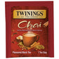 Twinings Chai Individually Wrapped Black Tea Bags, 25 Count (Pack Of 6), Sweet, Savoury Spices, Caffeinated, Enjoy Hot Or Iced