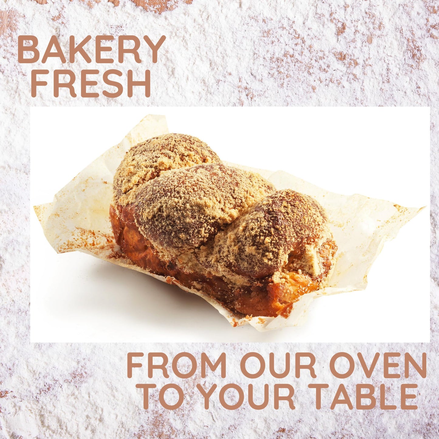 Cinnamon Bread | Babka Cinnamon Cake | Traditional Babka Bread | Kosher & Nut Free | Baked Fresh Daily | 16 Oz, Sterns Bakery
