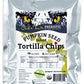 Savor Tooth Paleo Organic Pumpkin Seed Tortilla Chips, Gluten-Free, Low Carb, 4oz (6 Pack)