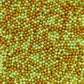 Edible Light Green & Gold Pearl Sugar Sprinkles Candy 4Mm Mini Pearls Cake Decorations Cupcake Toppers Cookie Decorating Perfect