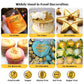 INOCERIS Edible Luster Dust, Food Grade Gold Shimmer Powder, 5 Grams, 1-Pack, Ideal for Cake Decorating and Baking