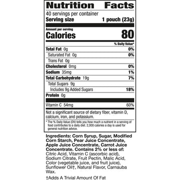 Motts Fruit Flavored Snacks, Apple Orchard, Gluten Free, 40 ct (Pack of 5)