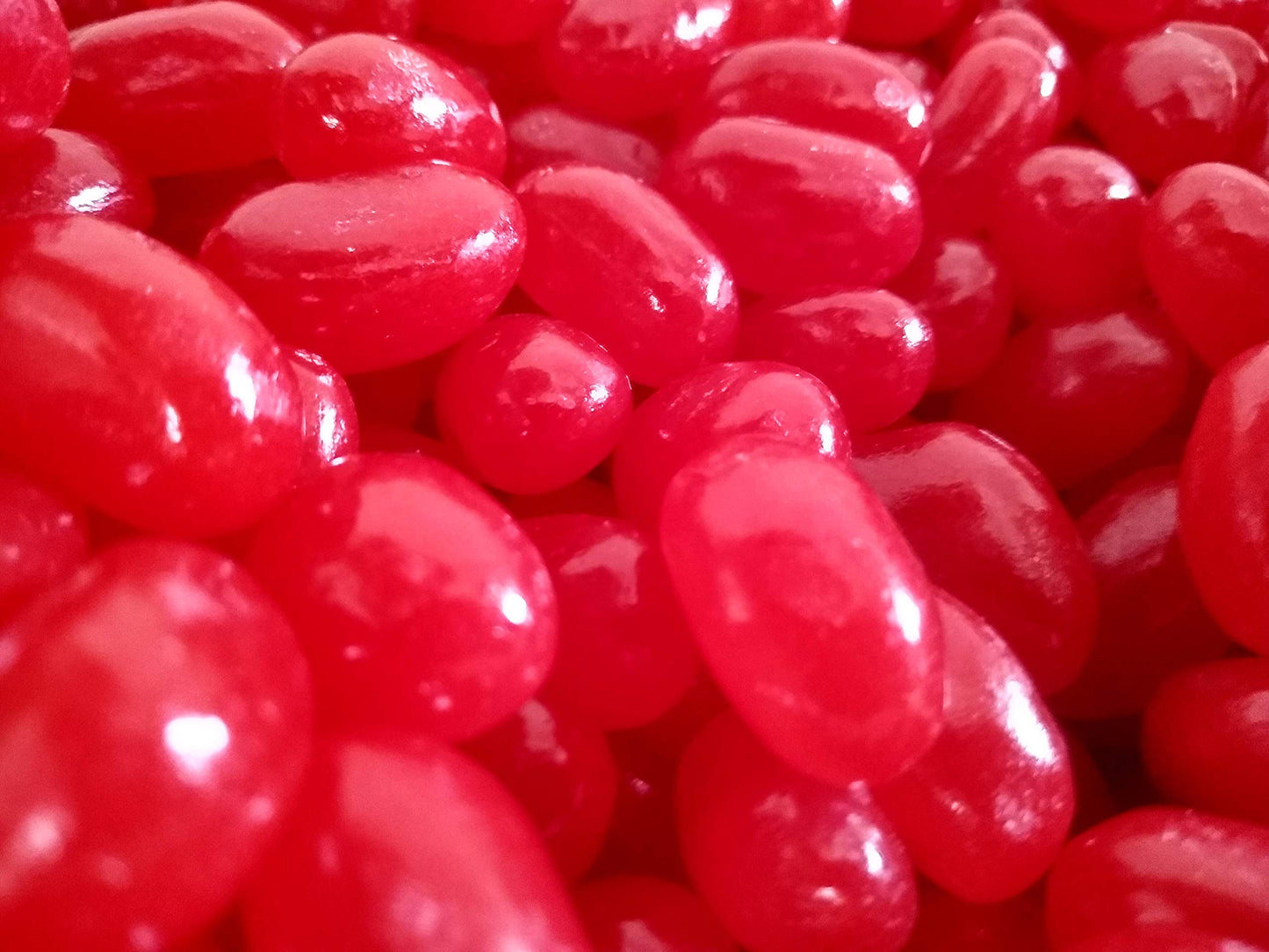 Jumbo Cinnamon Jelly Beans - 2 lbs of Fresh Delicious Extra Large Red Jelly Beans