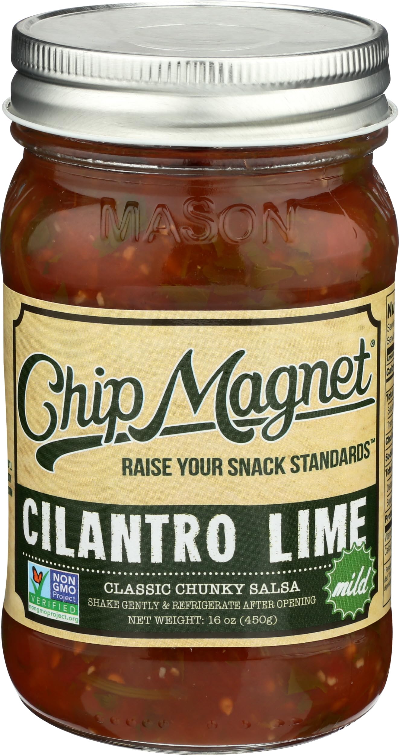 CHIP MAGNET Mild Cilantro Lime Salsa, 16 OZ