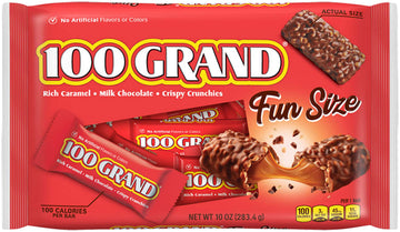 100 Grand Chocolate Bar Fun Size, 11 Ounce