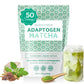 Organic Mushroom Matcha Powder - Ceremonial Grade Green Tea with Lion's Mane, Reishi & Ashwagandha Mushrooms, Superfood Latte Mi