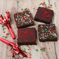 Christmas Gift Basket Chocolate Brownies Food Gift Individually Wrapped For Men Women Package | Nut Free | Kosher