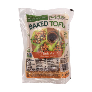 Wildwood, Organic Sproutofu Baked Tofu, Teriyaki, 6 Oz