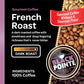 Black Pointe Bay Coffee French Roast, Dark Roast, 80 Count, Single Serve Coffee Pods For Keurig K-Cup Malt-Inspired