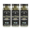 Watkins Gourmet Organic Spice Jar, Bay Leaves, 0.17 Ounce Jar, 3 Count