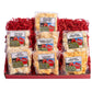Wisconsin Cheese Company 100% Cheese Curd Variety Sampler Gift Box - 7 Piece Set for Parties, Charcuterie Boards, and Holiday Gifts