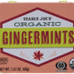 Trader Joe'S Organic Gingermints 40G., 50 Mints (Pack Of 2)