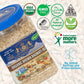Golden Crown Organic Brown Basmati Rice - Gluten-Free, Kosher & Halal - 32 oz (2LB) - Naturally Long Aged, Non-Sticky, Fluffy