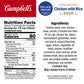 Campbells Condensed 25% Less Sodium Chicken and Rice Soup, 10.5 oz Can (Case of 12)