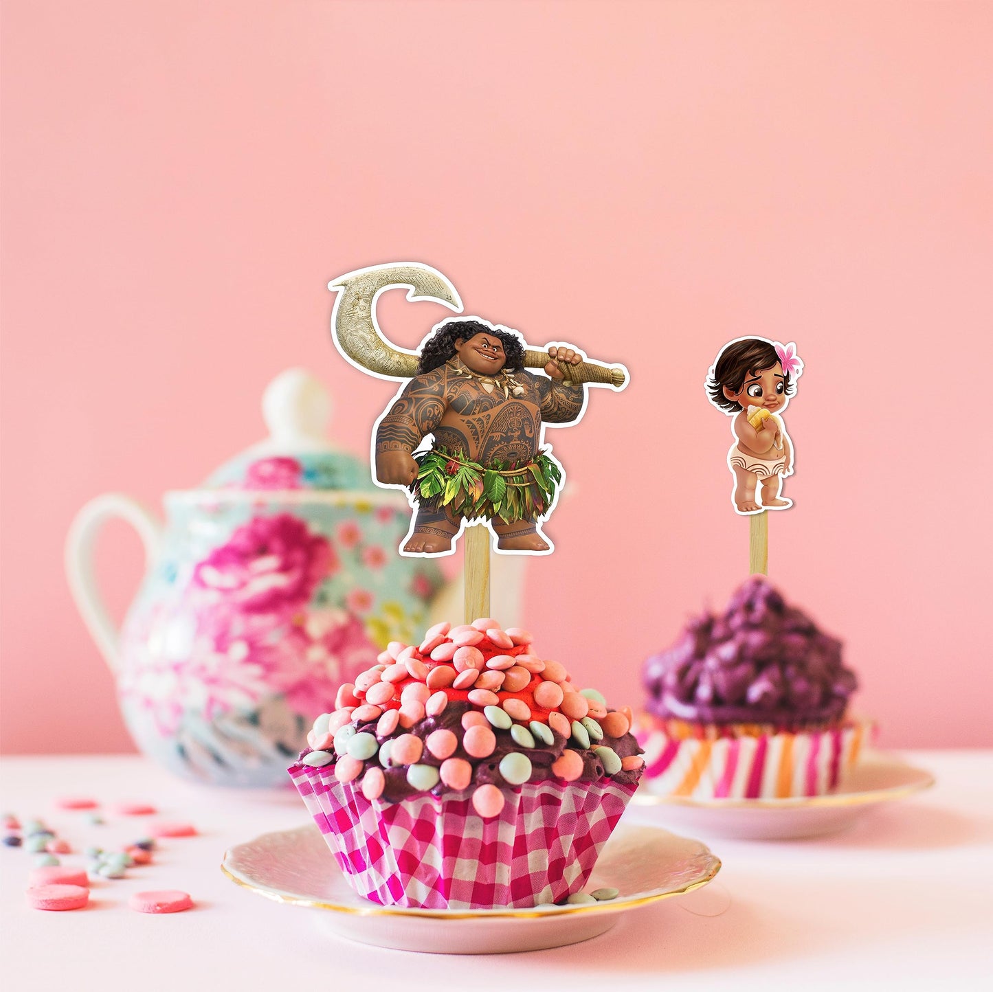 Seyal Mona Cupcake Topper