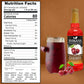 Syruvia Cherry Syrup - Premium Flavoring Syrup For Tea, Italian Sodas, Beverages, Desserts, Ice Cream, Cocktails & Mocktails - K