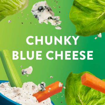 Wish-Bone Chunky Blue Cheese Dressing, 8 Fl Oz Bottles (Pack Of 12)