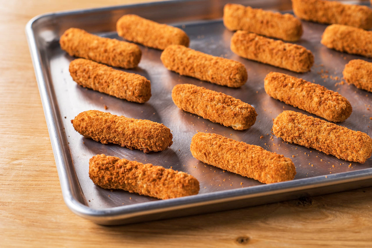 Farm Rich Breaded Mozzarella Cheese Sticks - Delicious Frozen 22 oz Party Appetizer & Snack, Made with 100% Real Mozzarella
