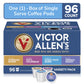 Victor Allens Coffee Variety Pack, 96 Count Single Serve Pods, Morning Blend, Colombian, Donut Shop, French Roast, Brown