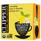 Clipper Tea Lemon & Ginger Teabags - Caffeine Free, USDA Organic, 50 Count