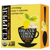 Clipper Tea Lemon & Ginger Teabags - Caffeine Free, USDA Organic, 50 Count
