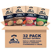 Quaker Instant Oatmeal  Fiber Boost  3 Flavor Variety pack  32 Count