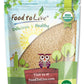 Food to Live Organic Amaranth Grain - Non-GMO, 100% Whole Grain, Vegan, 5 Pounds